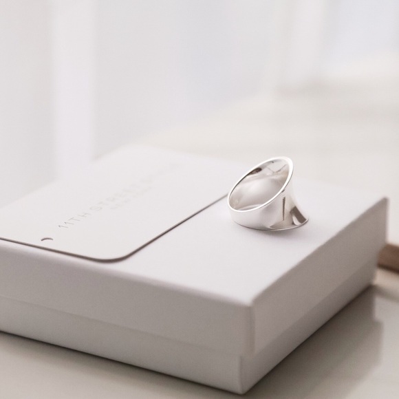 Statement Midi Ring | 925 Silver - Picture 2 of 5